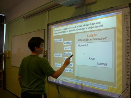 Interaktív tábla gyakorlati alkalmazása